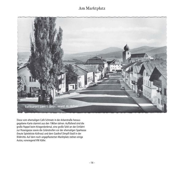Produktbild: Frejas en da Lam. Der Markt Lam in historischen Ansichtskarten ab 1893