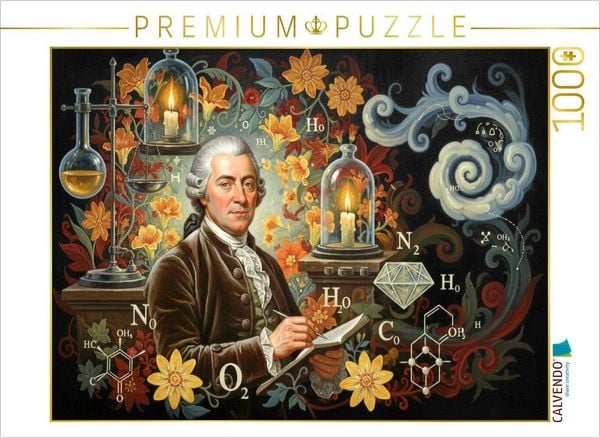 CALVENDO Puzzle Antoine Lavoisier (1743-1794) | 1000 Teile Lege-Größe 64x48cm Foto-Puzzle für glückliche Stunden