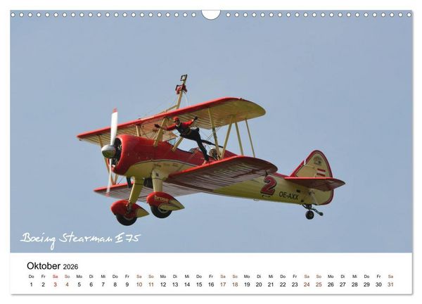 Produktbild: Faszination Kunst- und Segelflug (Wandkalender 2026 DIN A3 quer), CALVENDO Monatskalender