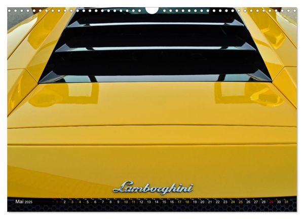 Produktbild: DER GELBE STIER - Lamborghini Murci&eacute;lago (Wandkalender 2025 DIN A3 quer), CALVENDO Monatskalender