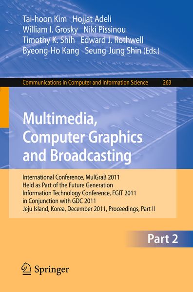 Produktbild: Multimedia, Computer Graphics and Broadcasting, Part II
