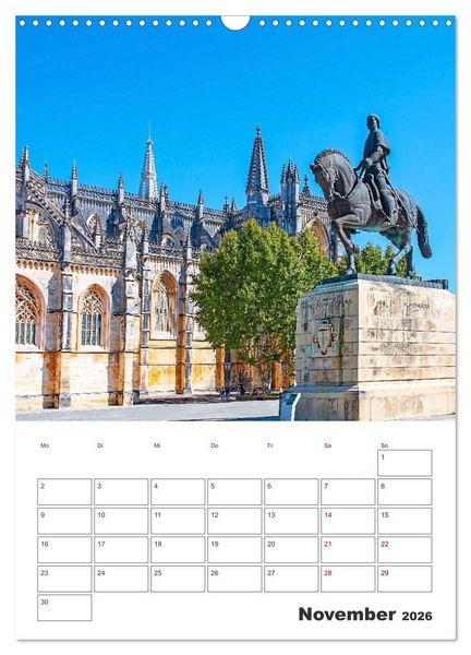 Produktbild: Portugal - ein Traumreiseziel (Wandkalender 2026 DIN A3 hoch), CALVENDO Monatskalender