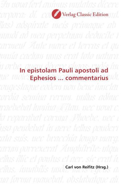 Produktbild: In epistolam Pauli apostoli ad Ephesios ... commentarius