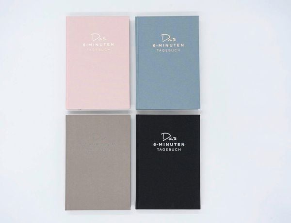 Produktbild: Das 6-Minuten-Tagebuch (opalblau)
