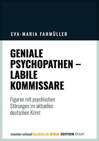 Produktbild: Geniale Psychopathen, labile Kommissare