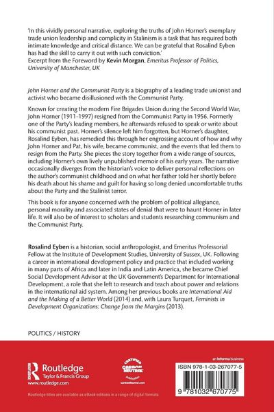 Produktbild: John Horner and the Communist Party