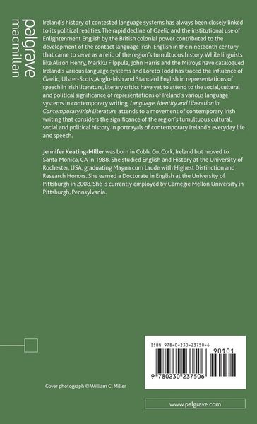 Produktbild: Language, Identity and Liberation in Contemporary Irish Literature