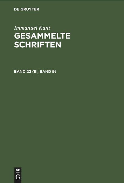Produktbild: Opus postumum. Zweite H&auml;lfte (Convolut VII bis XIII)