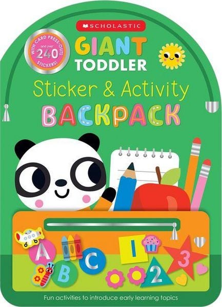 Produktbild: Giant Toddler: Sticker & Activity Backpack (Scholastic Early Learners)