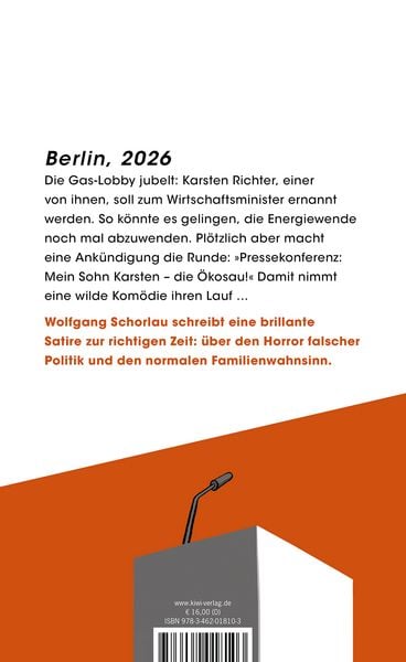 Produktbild: Der unaufhaltsame Aufstieg des Ministers Karsten Richter
