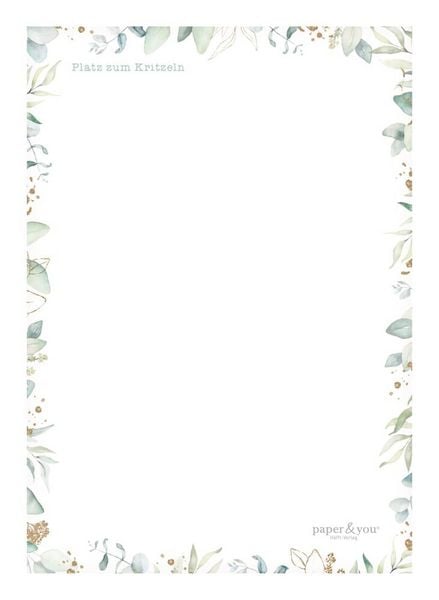 Produktbild: paper&you Block A5 To-do [Blattgold] EM
