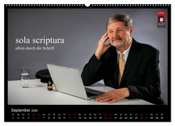 Produktbild: Sch&ouml;nheit im Alter - Worte von Martin Luther in Bildern (Wandkalender 2026 DIN A2 quer), CALVENDO Monatskalender