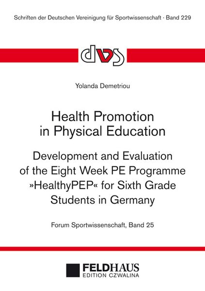 Produktbild: Health Promotion in Physical Education