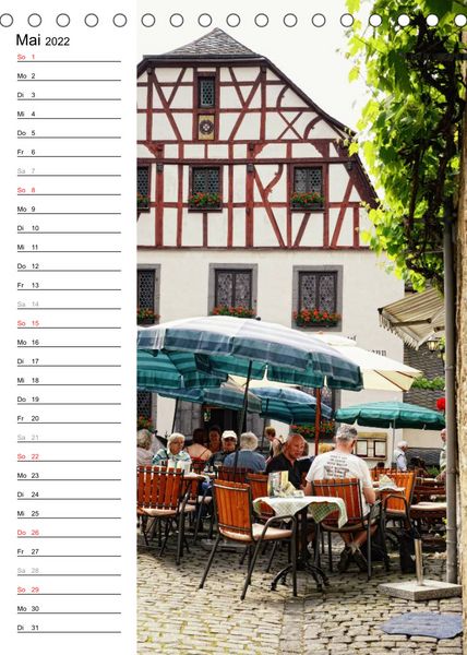 Produktbild: Beilstein - Romantisches Mosel-St&auml;dtchen (Tischkalender 2022 DIN A5 hoch)