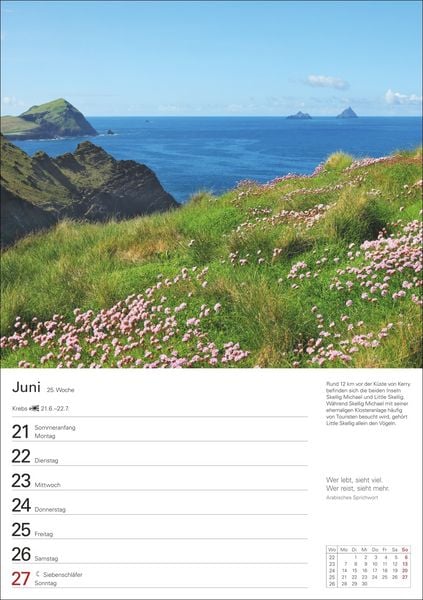 Produktbild: Irland Wochenplaner 2027 - Eine Reise in 53 Bildern