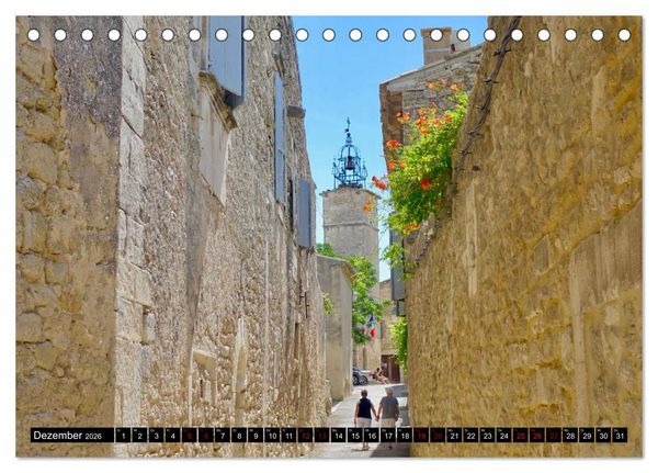 Produktbild: Luberon. Im Herzen der Provence (Tischkalender 2026 DIN A5 quer), CALVENDO Monatskalender