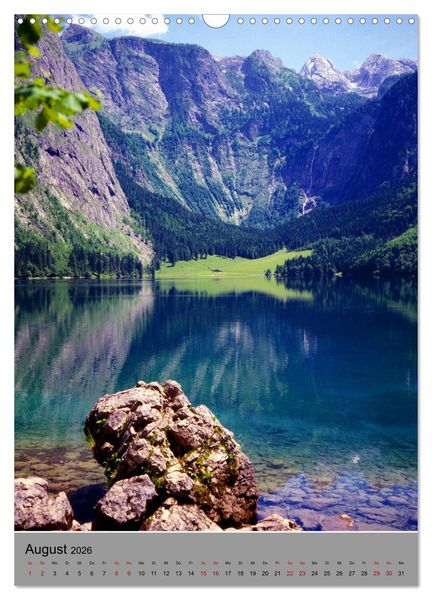 Produktbild: Wundersch&ouml;nes Berchtesgadener Land (Wandkalender 2026 DIN A3 hoch), CALVENDO Monatskalender