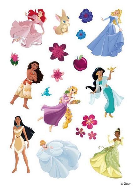 Produktbild: Disney Prinzessin: Malspa&szlig; mit 3D-Stickern