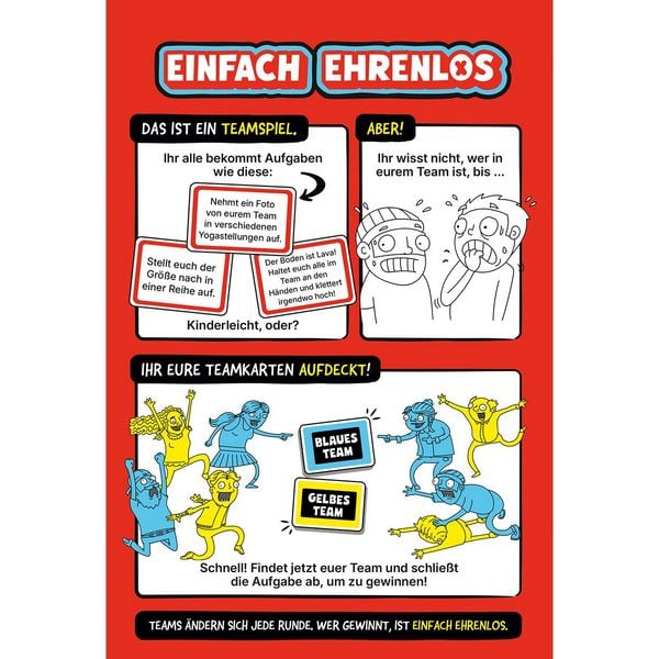 Produktbild: Exploding Kittens - Einfach Ehrenlos, Partyspiel