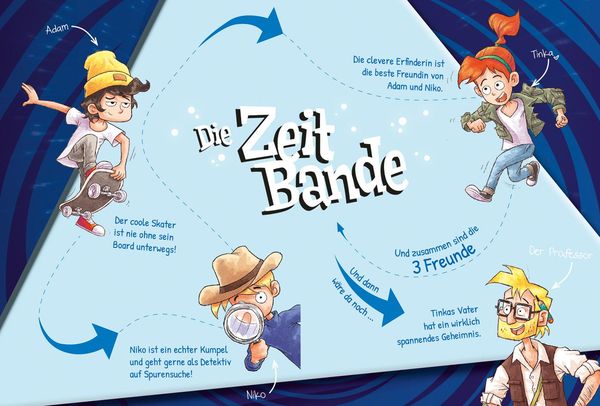 Produktbild: Die ZeitBande. Band 2. Ritterturnier in Flammen