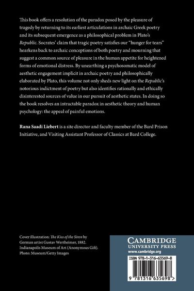 Produktbild: Tragic Pleasure from Homer to Plato