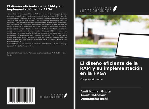 Produktbild: El dise&ntilde;o eficiente de la RAM y su implementaci&oacute;n en la FPGA