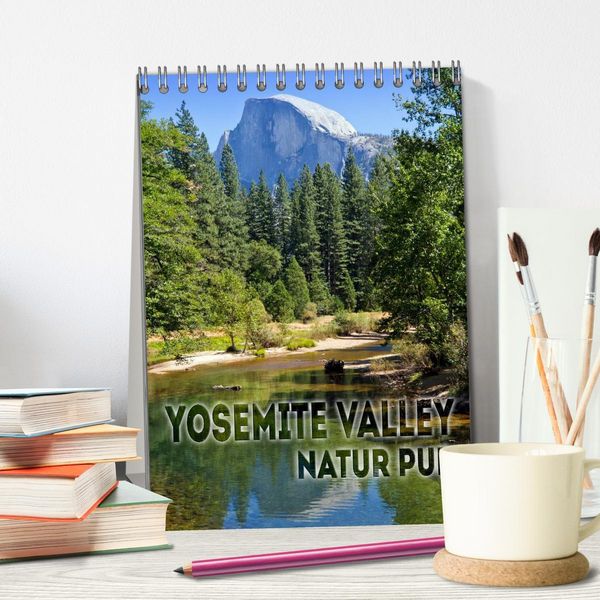 Produktbild: YOSEMITE VALLEY Natur Pur (Tischkalender 2026 DIN A5 hoch), CALVENDO Monatskalender