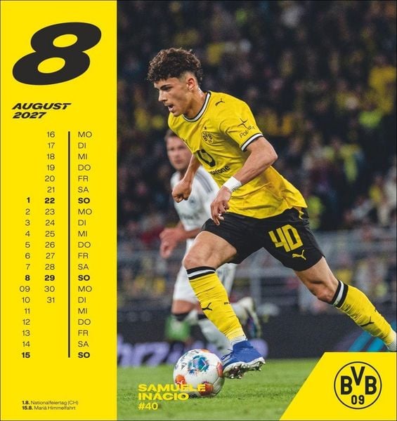 Produktbild: BVB Postkartenkalender 2027