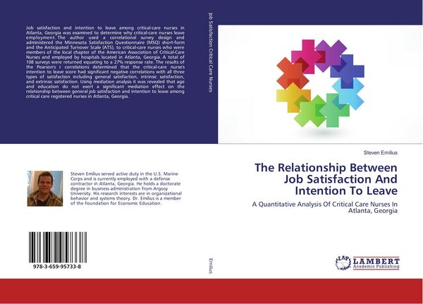 Produktbild: The Relationship Between Job Satisfaction And Intention To Leave