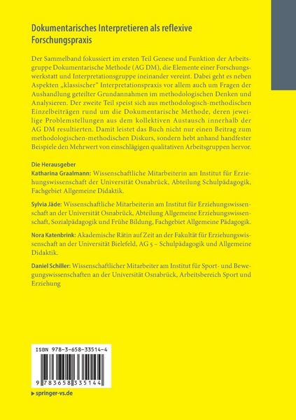 Produktbild: Dokumentarisches Interpretieren als reflexive Forschungspraxis