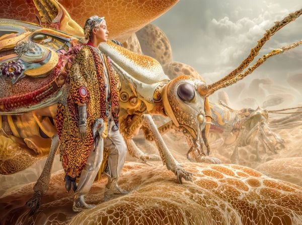 CALVENDO Puzzle Insektenplanet | 2000 Teile Lege-Größe 90x67cm Foto-Puzzle für glückliche Stunden