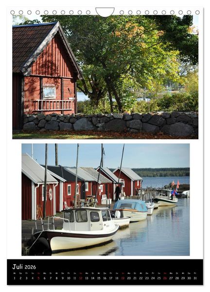 Produktbild: Smaland in Schweden 2026 (Wandkalender 2026 DIN A4 hoch), CALVENDO Monatskalender