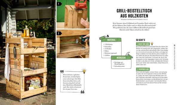 Hochbeet, Teich, Palettentisch – Projekte zum Selbermachen für Garten & Balkon