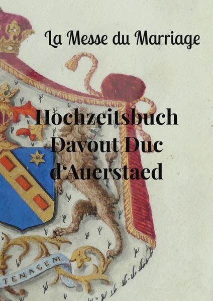 Produktbild: Hochzeitsbuch Davout Duc d'Auerstaed