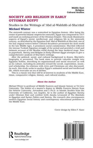 Produktbild: Society and Religion in Early Ottoman Egypt