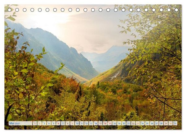 Produktbild: Abenteuer Theth - Unterwegs in den Albanischen Alpen (Tischkalender 2027 DIN A5 quer), CALVENDO Monatskalender