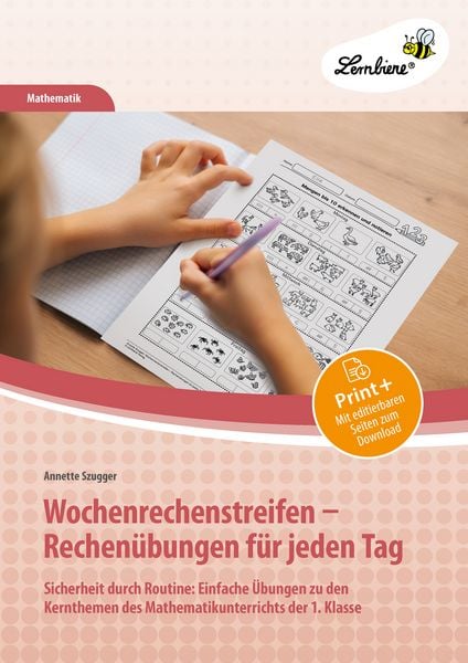 Produktbild: Wochenrechenstreifen - Rechen&uuml;bungen f&uuml;r jeden Tag