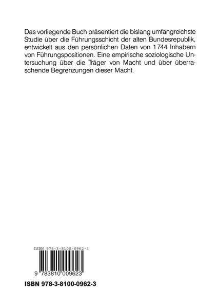Produktbild: Eliten, Macht und Konflikt in der Bundesrepublik