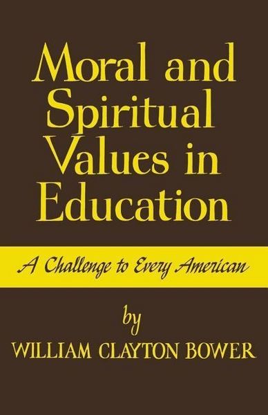 Produktbild: Moral and Spiritual Values in Education