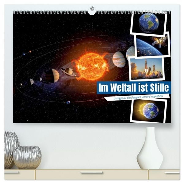 Produktbild: Im Weltall ist Stille (hochwertiger Premium Wandkalender 2027 DIN A2 quer), Kunstdruck in Hochglanz