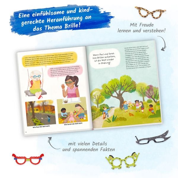 Produktbild: Tr&ouml;tsch Kinderbuch Hurra, ich trage eine Brille
