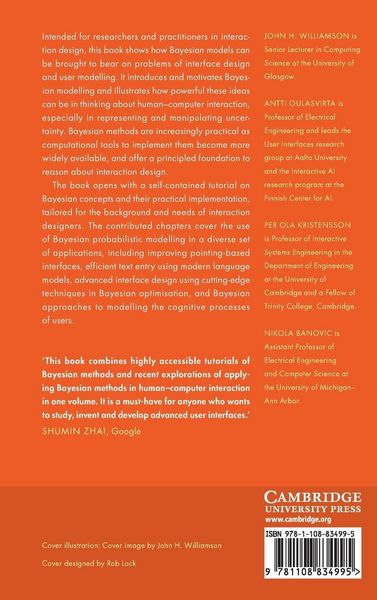 Produktbild: Bayesian Methods for Interaction and Design