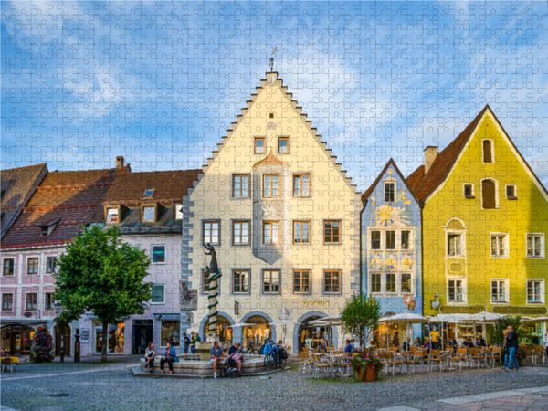 Produktbild: CALVENDO Puzzle Ein Motiv aus dem Kalender F&uuml;ssen Impressionen | 1000 Teile Lege-Gr&ouml;&szlig;e 64x48cm Foto-Puzzle f&uuml;r gl&uuml;ckliche Stunden