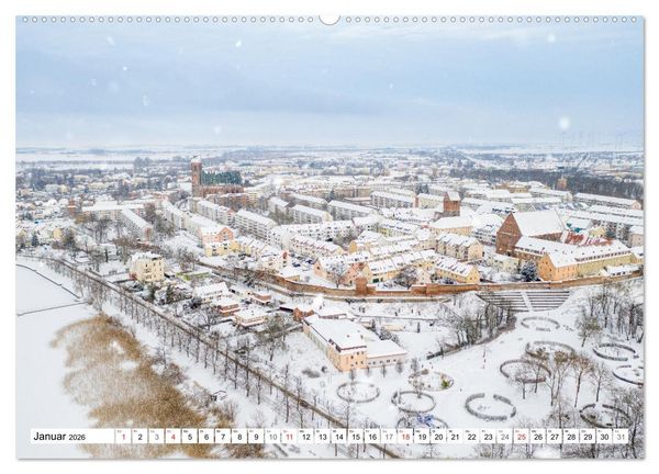 Produktbild: Prenzlau - im Wandel der Jahreszeiten (Wandkalender 2026 DIN A2 quer), CALVENDO Monatskalender