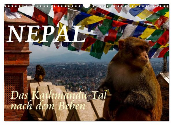 Produktbild: Nepal-Das Kathmandu-Tal nach dem Beben (Wandkalender 2026 DIN A3 quer), CALVENDO Monatskalender