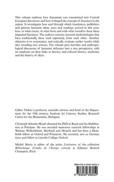 Produktbild: Jansenisms and Literature in Central Europe / Jansenismen und Literatur in Mitteleuropa / Jans&eacute;nismes et litt&eacute;rature en Europe centrale
