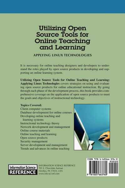 Produktbild: Utilizing Open Source Tools for Online Teaching and Learning