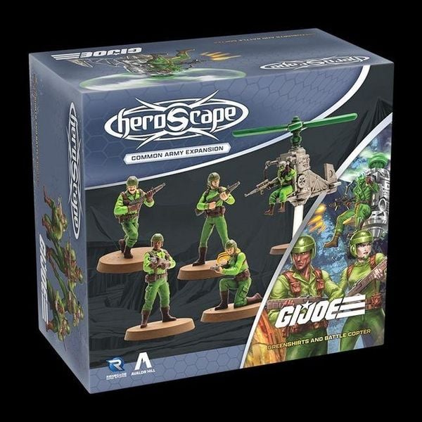 Produktbild: G.I. Joe Heroscape: Greenshirts and Battle Copter Army Expansion