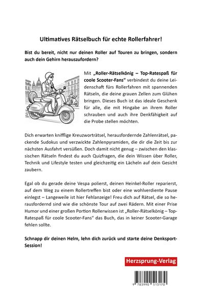 Produktbild: Roller-R&auml;tselk&ouml;nig: Top-R&auml;tselspa&szlig; f&uuml;r coole Scooterfahrer
