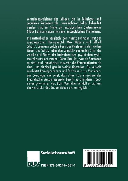 Produktbild: Verstehen ohne zu verstehen